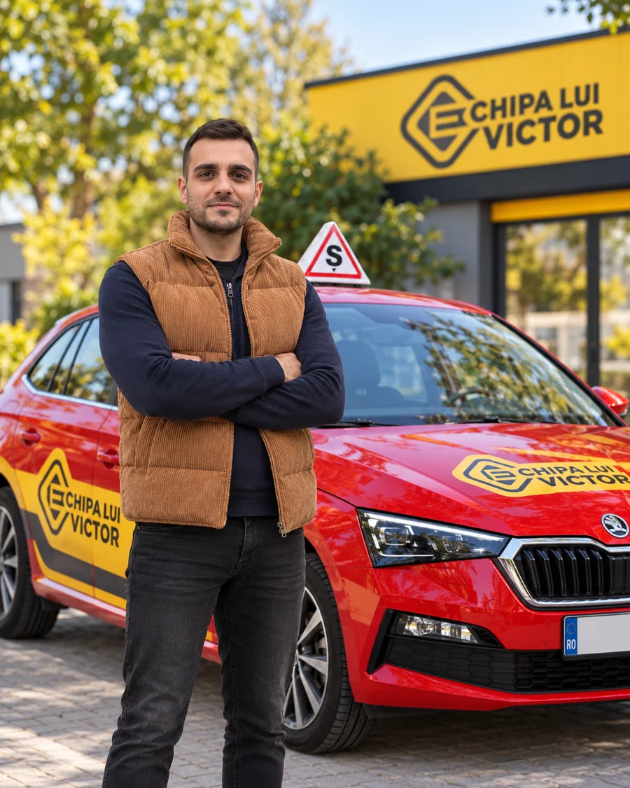 Andrei — instructor auto Echipa lui Victor