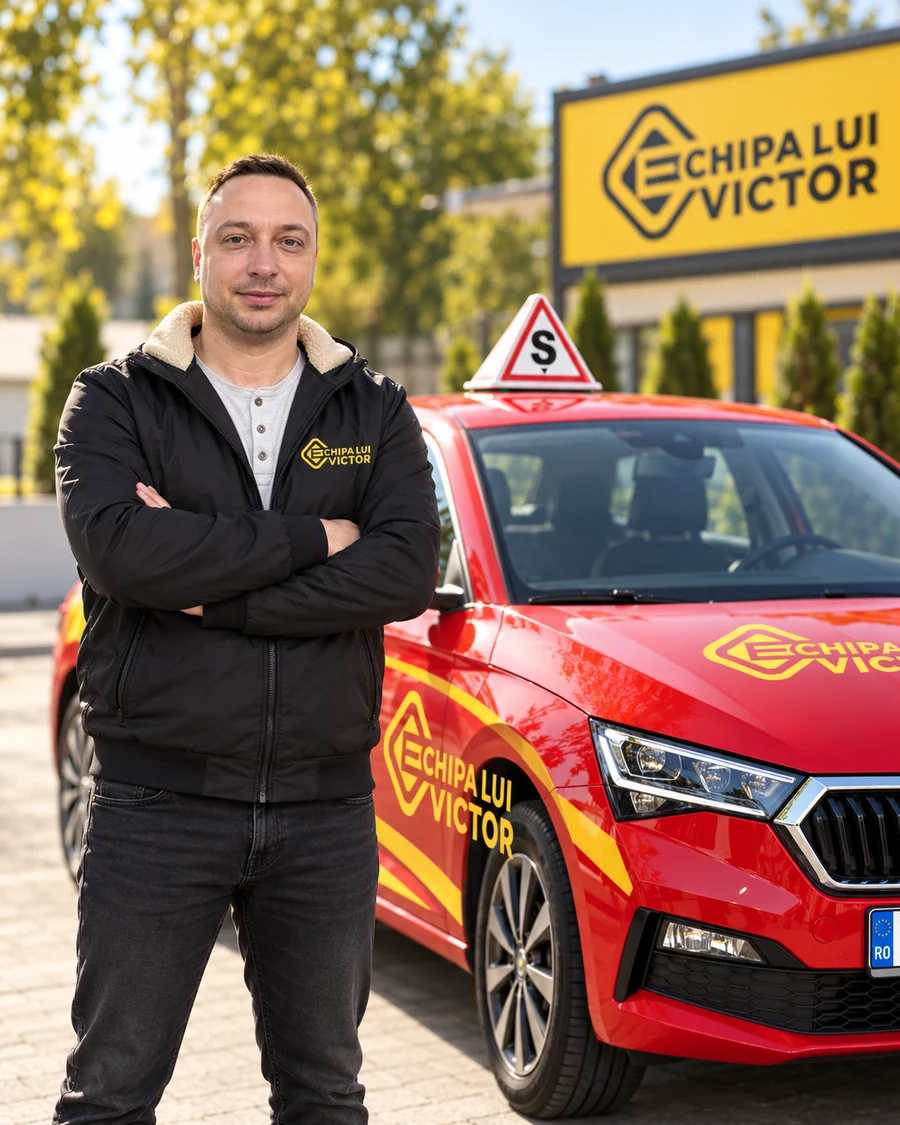 Roman — instructor auto Echipa lui Victor