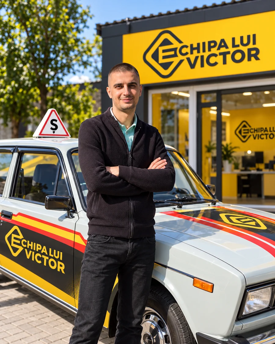 Sorin — instructor auto Echipa lui Victor