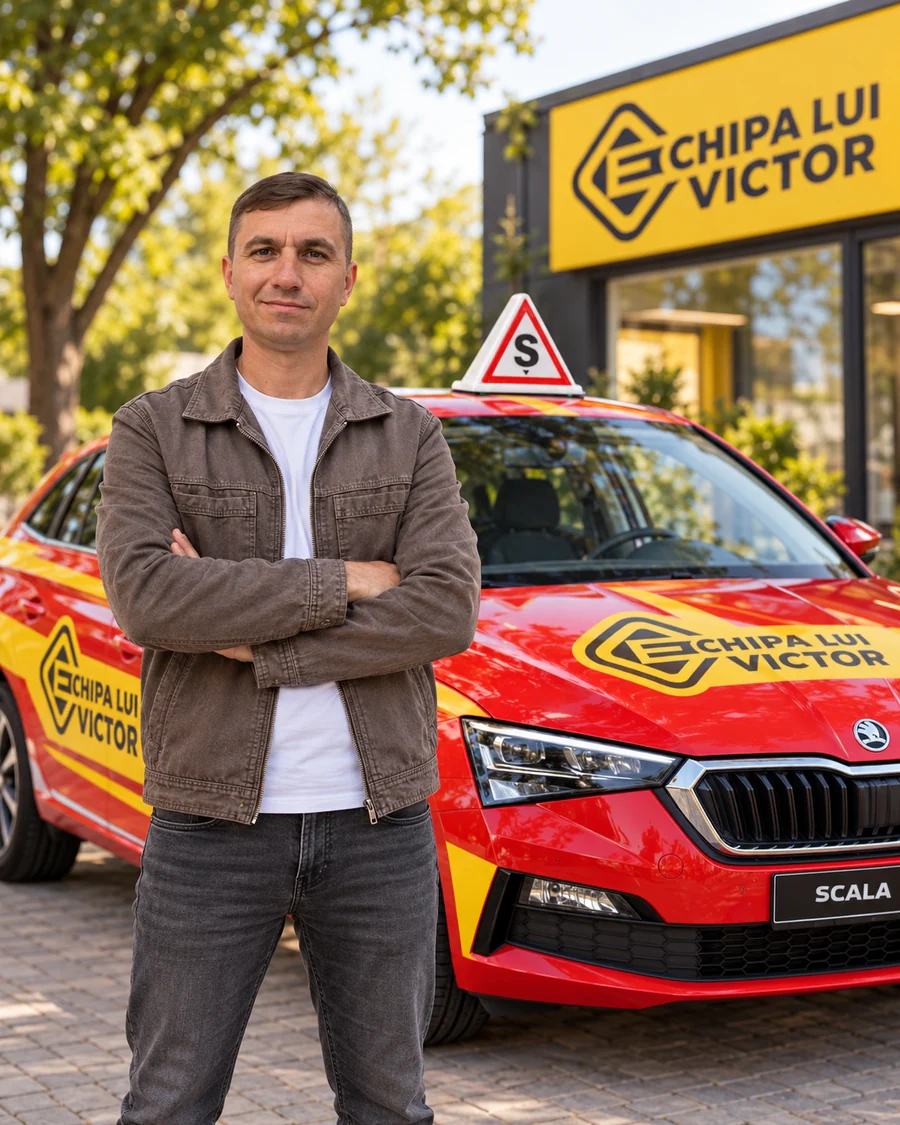 Veaceslav — instructor auto Echipa lui Victor