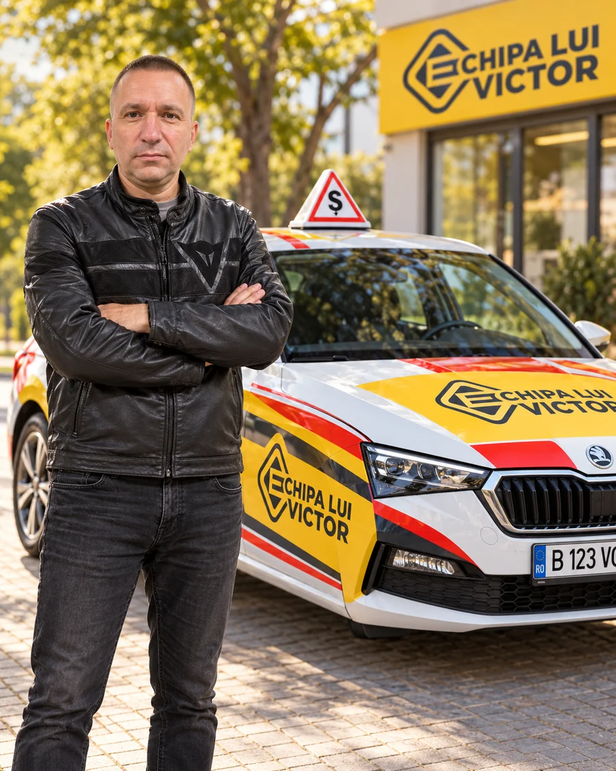 Victor — instructor auto Echipa lui Victor